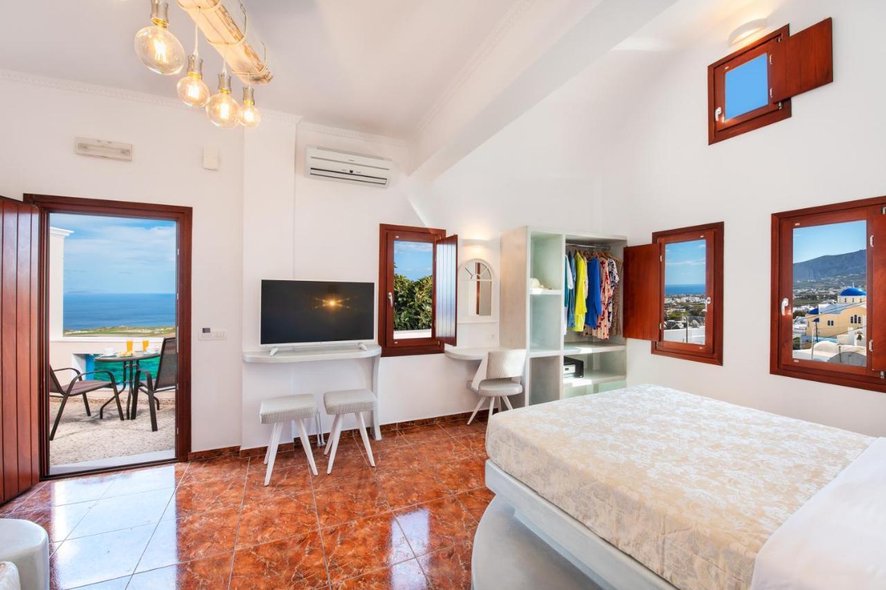 Nectarios Villa - Studios & Suites Adults Only Fira  Eksteriør billede